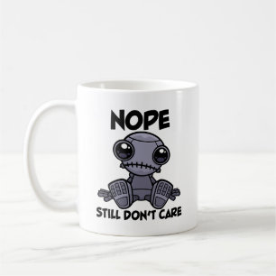 Keine Sorge für den Niedlichen Roboter Kaffeetasse