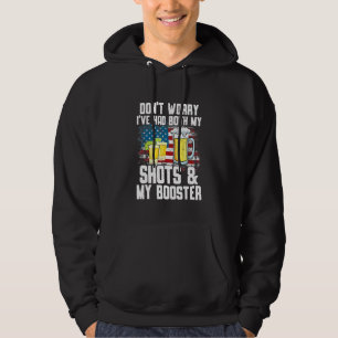 Keine Sorge, ich hatte beide meine Shots und Boost Hoodie