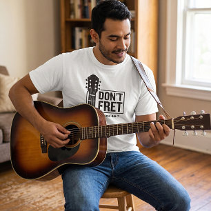 Keine Sorge (Philipper 4:6-7) Gitarre T-Shirt