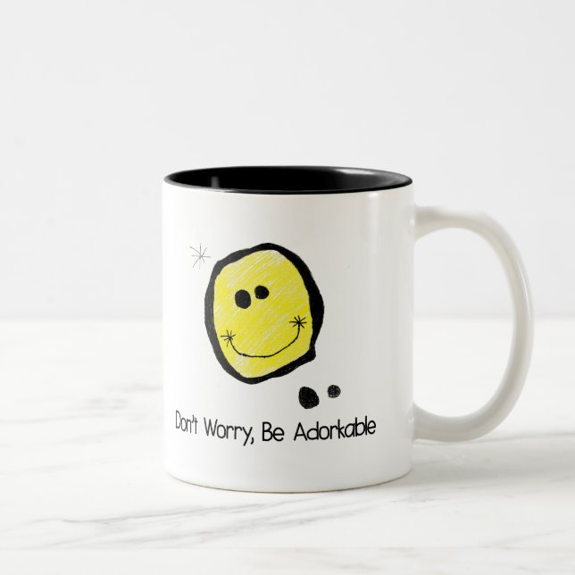 Keine Sorge, seien Sie bewundernswerte Tasse (Rechts)