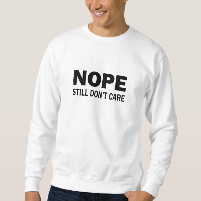 Keine Sorge Sweatshirt (Vorderseite)
