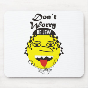 Keine Sorge um Juden Mousepad