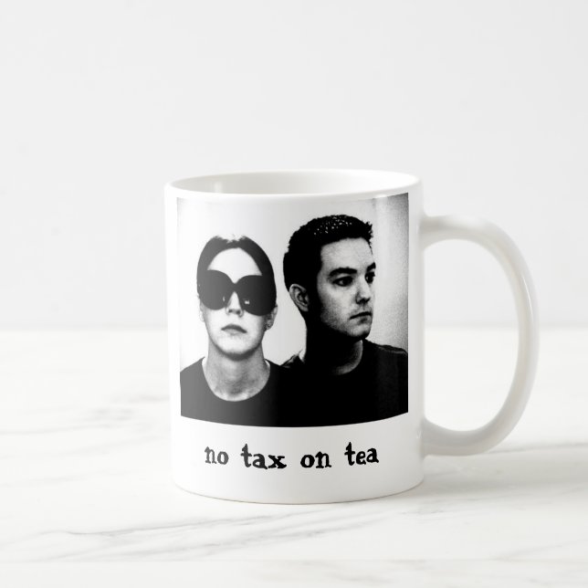 Keine Steuer auf Tee Kaffeetasse (Rechts)
