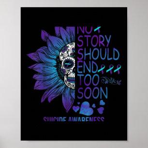 Keine Story sollte zu bald Niedlichen Selbstmordwa Poster