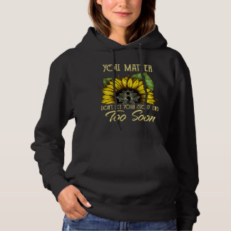 Keine Story sollte zu bald Selbstmordbewusstsein S Hoodie