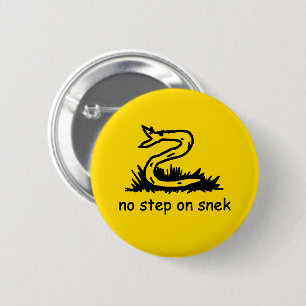 Keine Stufe auf Snek-Meme Gadsden-Parodie SnekRigh Button