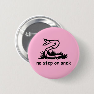 Keine Stufe auf Snek-Memes Gadsden-Parodie SnekRig Button