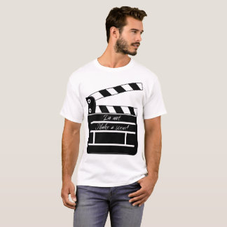 "Keine Szene Machen!" Klappe Filmklappe T-Shirt