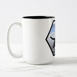 Keine Tage Januar Abzeichen Zweifarbige Tasse