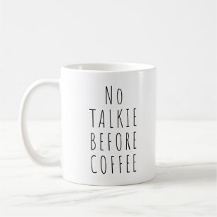Keine Talkie vor Kaffee- und Teezubereitungsmöglic Kaffeetasse