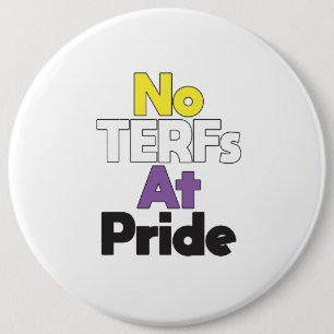 Keine TERFs beim Pride Button