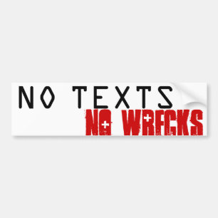 KEINE TEXTE KEINE WRACKE AUTOAUFKLEBER