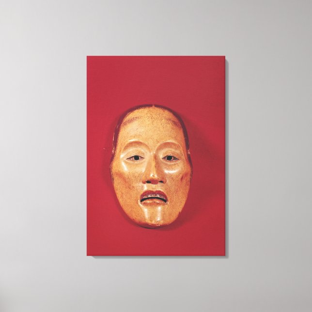 Keine Theatermaske Leinwanddruck (Vorderseite)