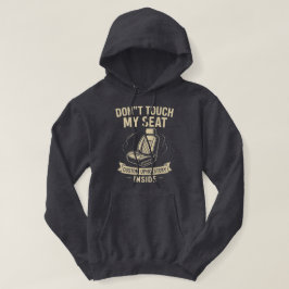 Keine Touch für meinen Sitzplatz - Funny Custom Ca Hoodie