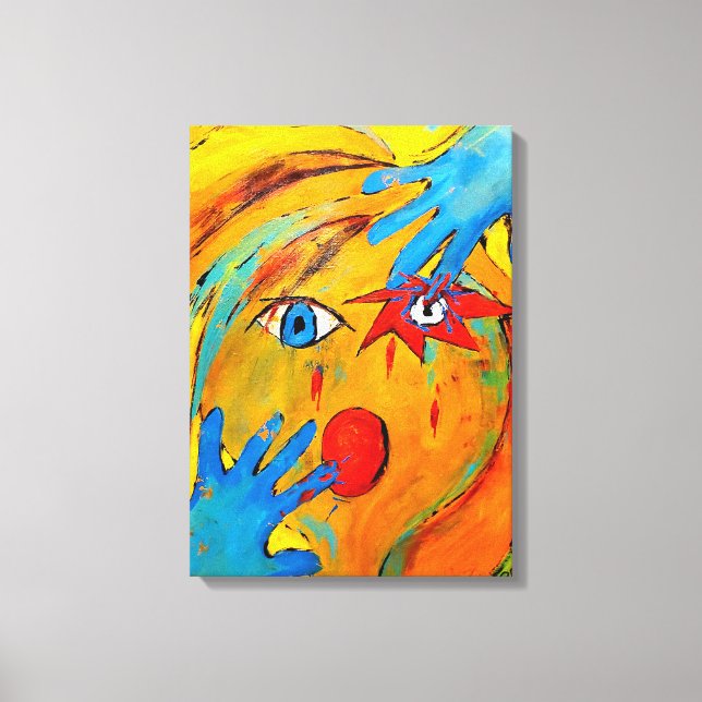 Keine Touch Leinwanddruck (Vorderseite)