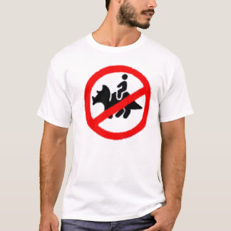Keine Triceratops-Reitzone T-Shirt