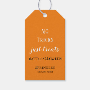 Keine Tricks nur Leckereien Halloween Bäckerei Geschenkanhänger
