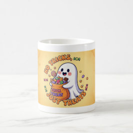 Keine Tricks, nur Leckereien Halloween Candy Kaffeetasse