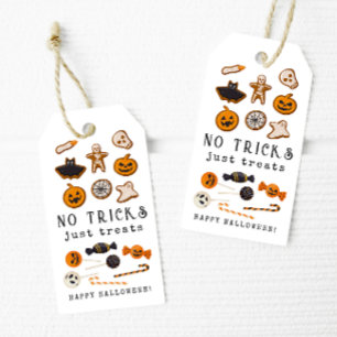 Keine Tricks nur Leckereien Halloween-Geschenkanhä Geschenkanhänger
