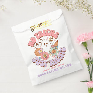 Keine Tricks nur Leckereien Halloween Retro Groovy Geschenktütchen