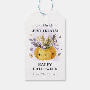 Keine Tricks nur Leckereien Jack-o'-Laterne Hall Geschenkanhänger