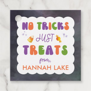 Keine Tricks nur Leckereien Kids Halloween Geschenkanhänger