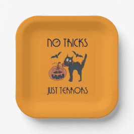 Keine Tricks, nur Schrecken Pappteller