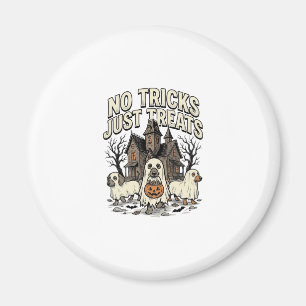 Keine Tricks, nur Süßigkeiten Halloween Dachshund Magnet