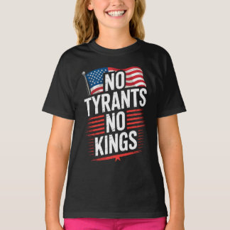 Keine Tyrannen, Keine Könige Patrioten-Freiheits-A T-Shirt