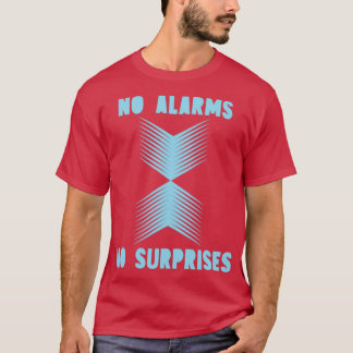 Keine Überraschungen blau T-Shirt
