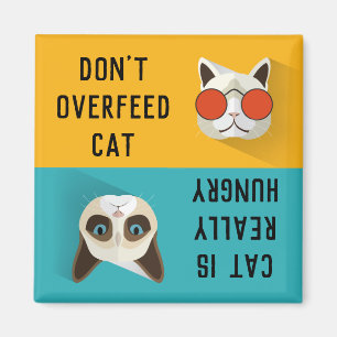 KEINE ÜBERWINDUNG DER KATZE-coole Anmerkung KATZE  Magnet