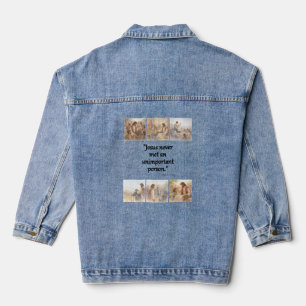 Keine unwichtige Person Jeansjacke