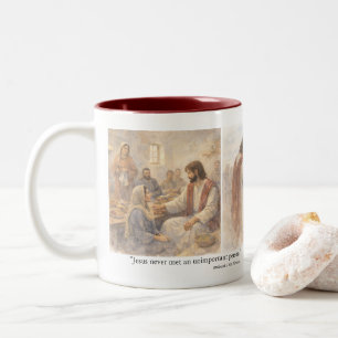 Keine unwichtige Person Zweifarbige Tasse