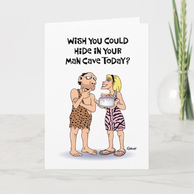 "Keine Vermeidung" Geburtstag Karte (Vorderseite)