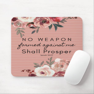 Keine Waffen gegen meine Maus-Pad geformt Mousepad