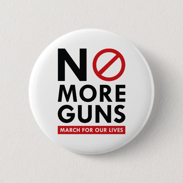 Keine Waffen mehr Button (Vorderseite)