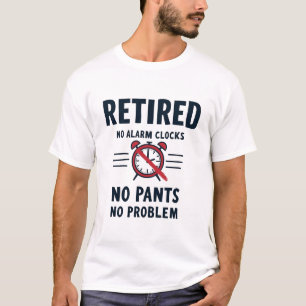 Keine Warnung Keine Anlagen Funny Retirement Tasse T-Shirt