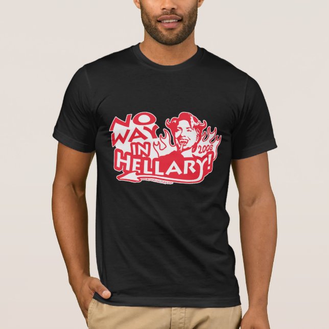 Keine Weise in Hellary Shirt (Vorderseite)