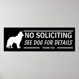 Keine Werbung, siehe Hund für Details Alaskan Mala Poster