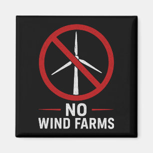 Keine Windparks - Keine Windkraftanlagen Magnet
