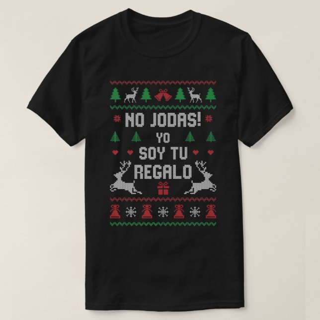 Keine Witze hässlicher Pullover Premium  (Design vorne)