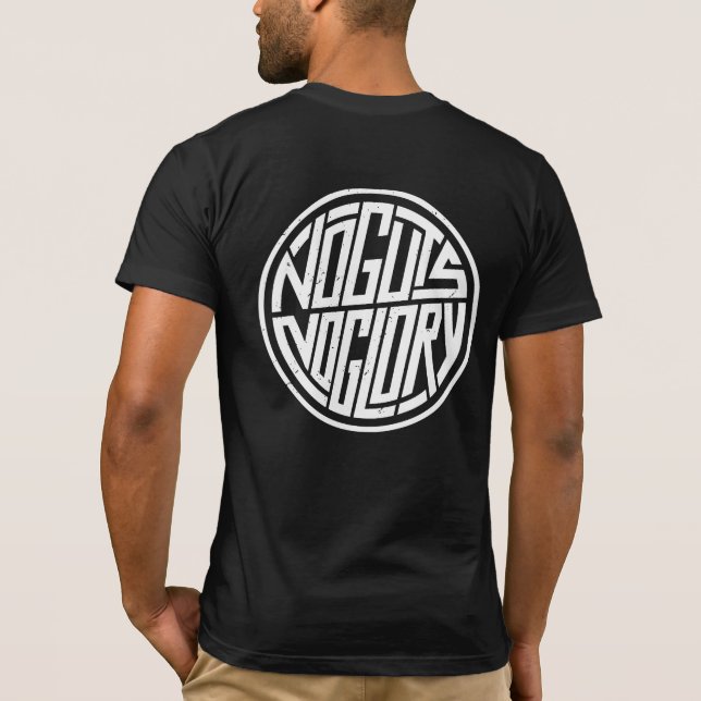 Keine Wunden, kein Ruhm T-Shirt (Rückseite)