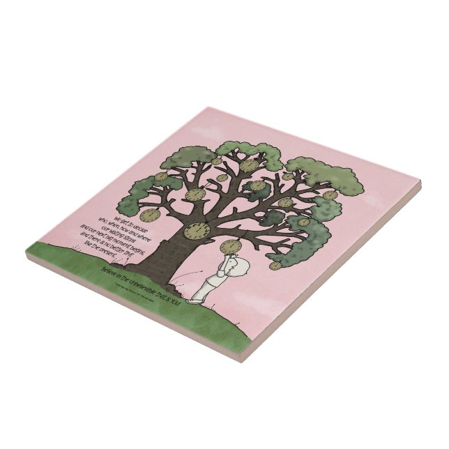 Keine Zeit wie die Gegenwart Fliese (Seite)