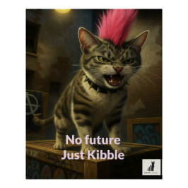 Keine Zukunft, nur Kibble Poster