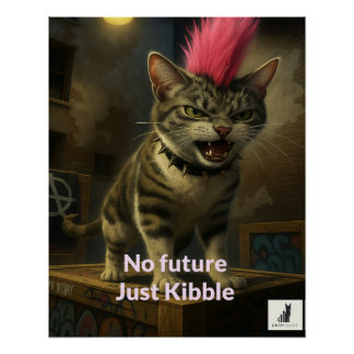 Keine Zukunft, nur Kibble Poster