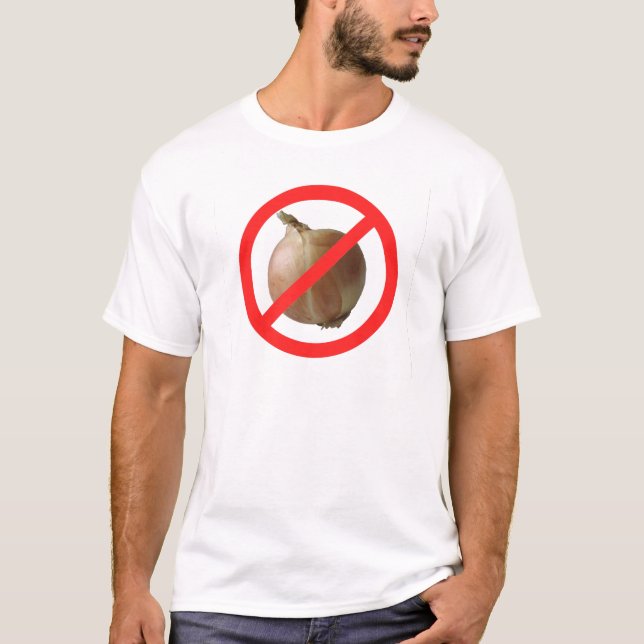 Keine Zwiebel T-Shirt (Vorderseite)