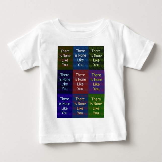 Keiner wie du baby t-shirt (Vorderseite)