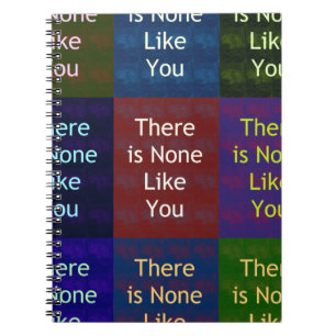 Keiner wie du notizblock