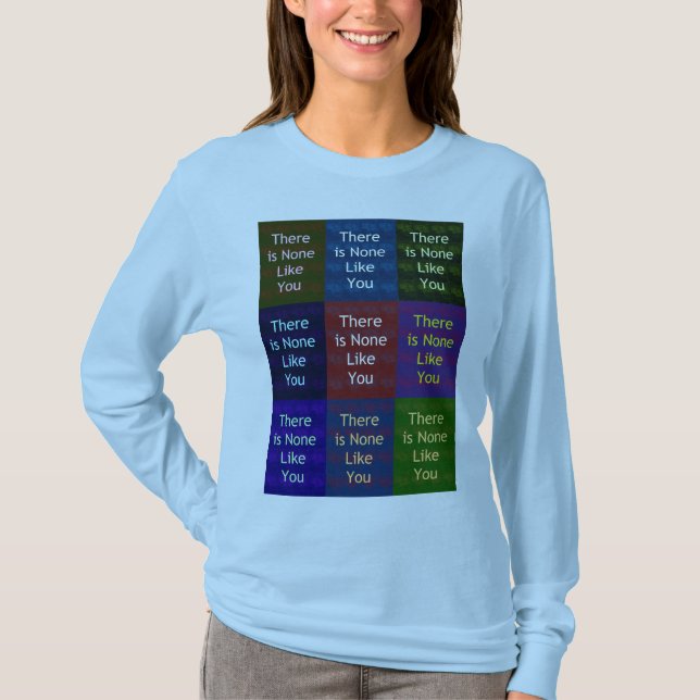 Keiner wie du T-Shirt (Vorderseite)