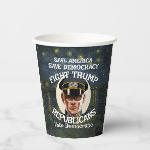 KeineTrump Republikanische Partei MAGA USA Amerika Pappbecher